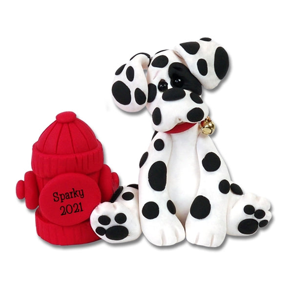 "Sparky" Dalmatian Personalized Dog Ornament - Limited Edition