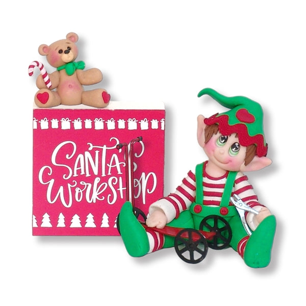 Tommy the Toy Maker Elf - 3 Piece Set