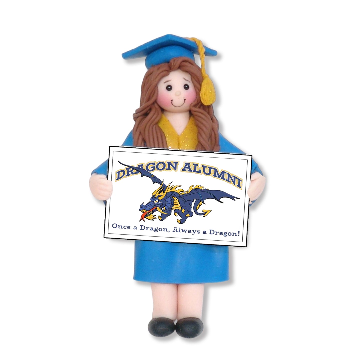 Jefferson High School Graduate Christmas Ornament - Female -2
