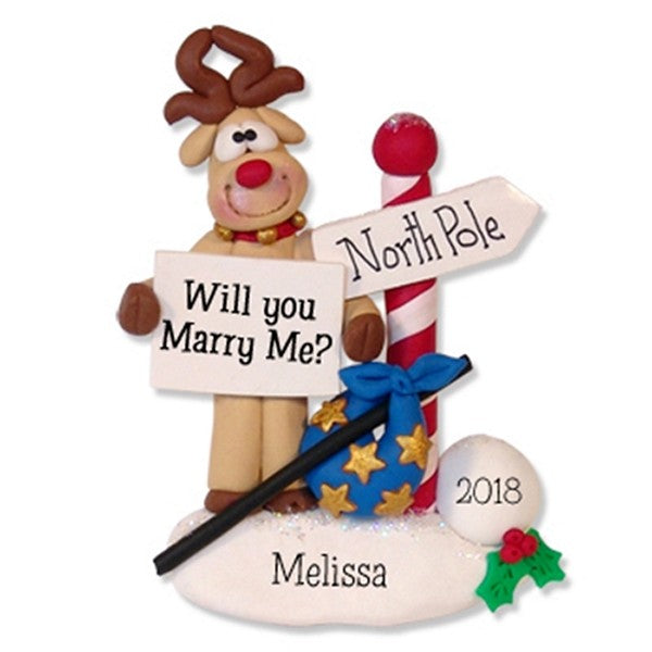 Rudolph the Reindeer Personalized Ornament - Limited Edition