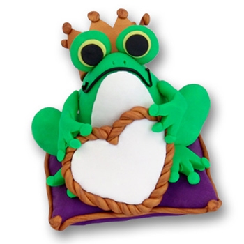 Frog Prince<br>Personalized Ornament