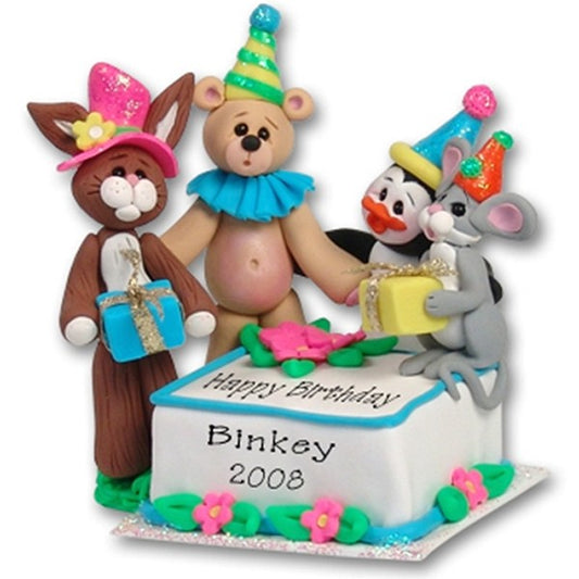 Binkey's Bash Birthday Cake Figurine - Cake Topper - Limited Edition