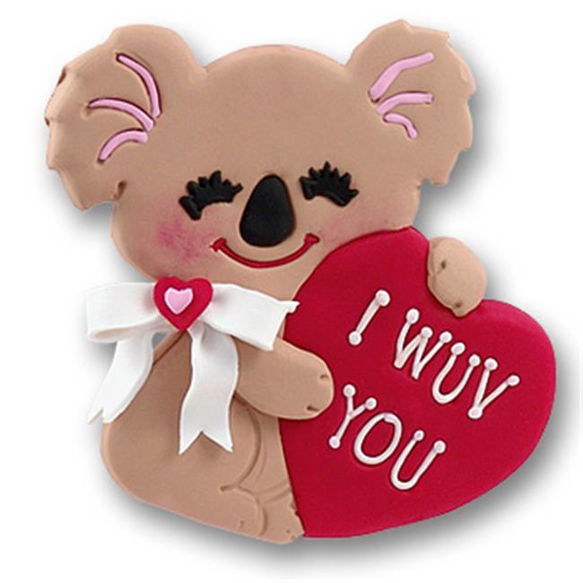Kimmy Koala Bear Handmade Ornament in Tin Envelope