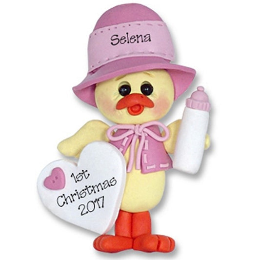 Girl Baby Chick<br>Baby's 1st Christmas Ornament <br>Limited Edition