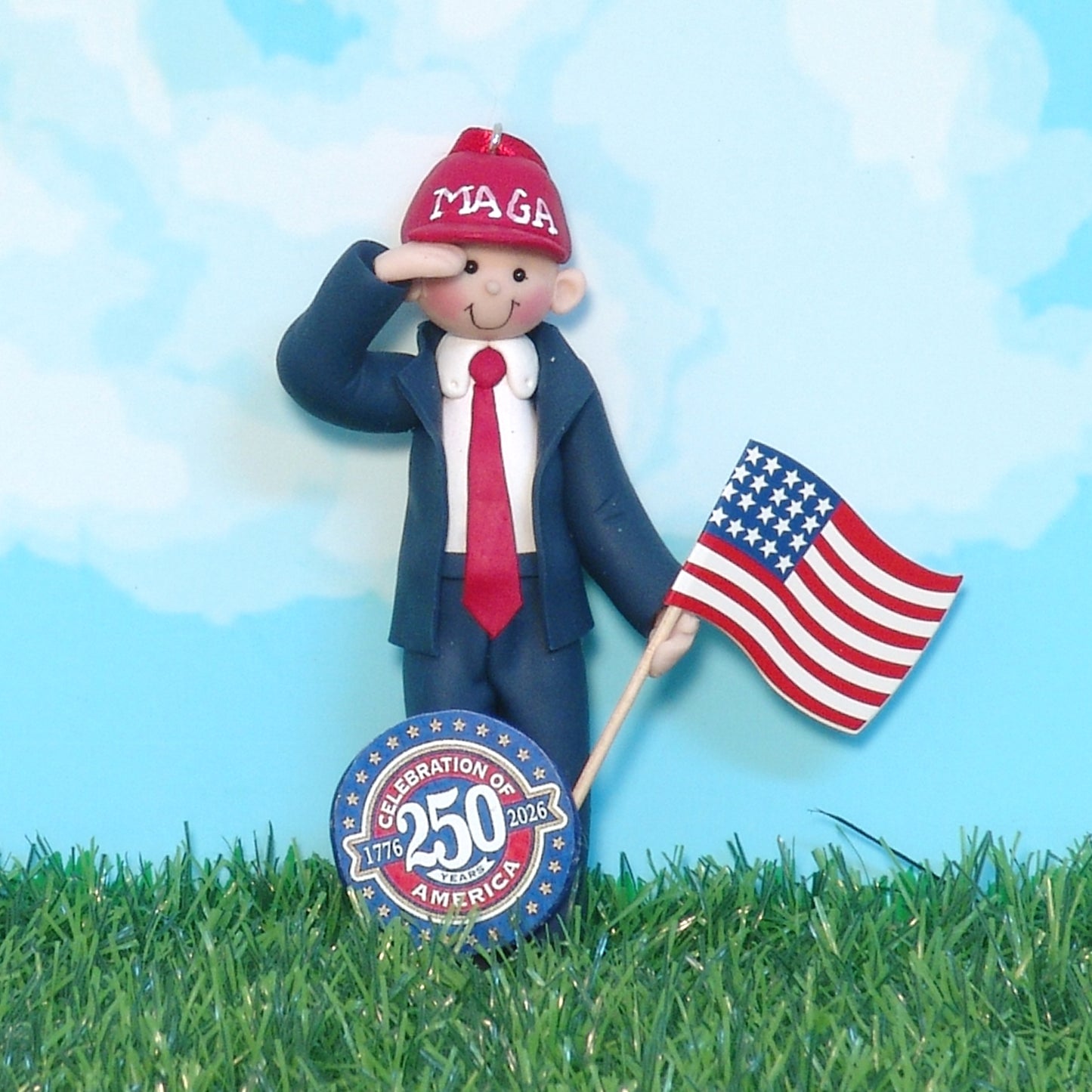250th Birthday of USA Commemorative Ornament