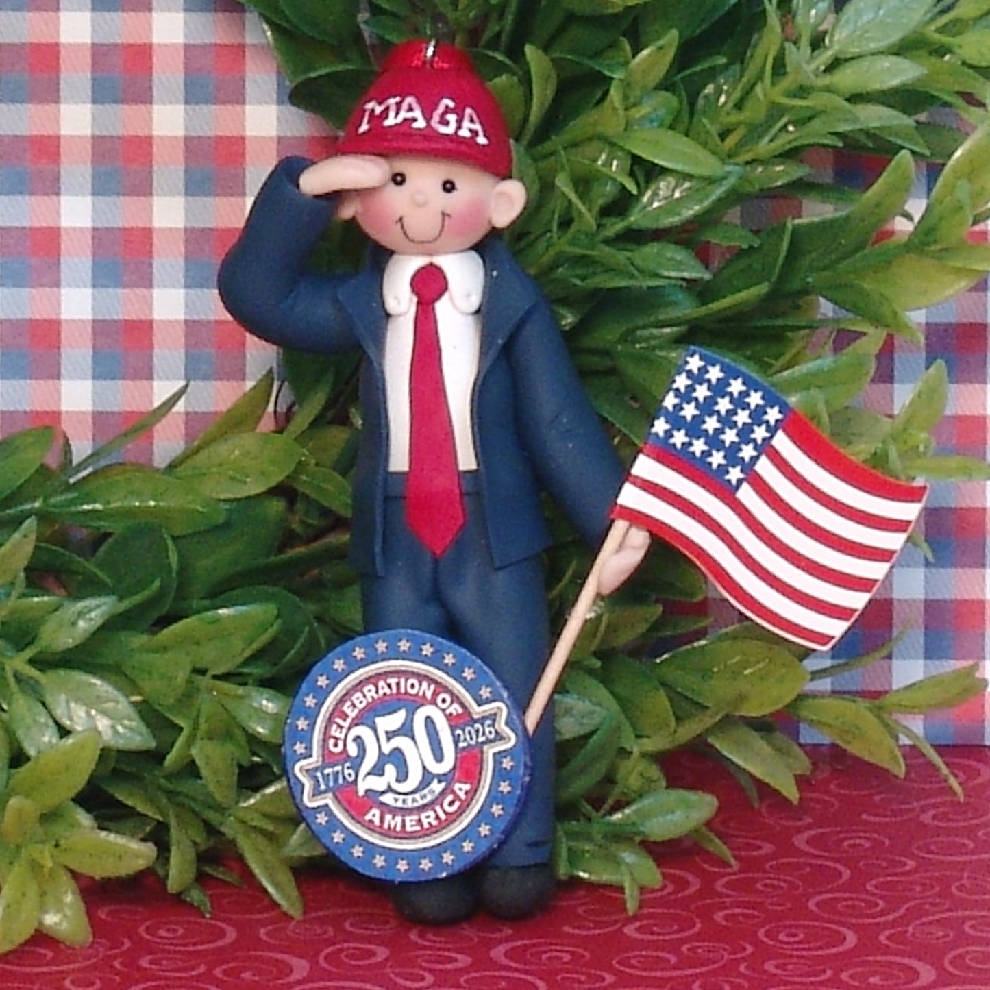 250th Birthday of USA Commemorative Ornament
