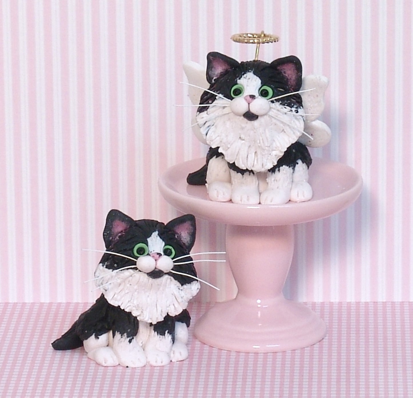 Dog or Cat with Wings and Halo Memorial Ornament