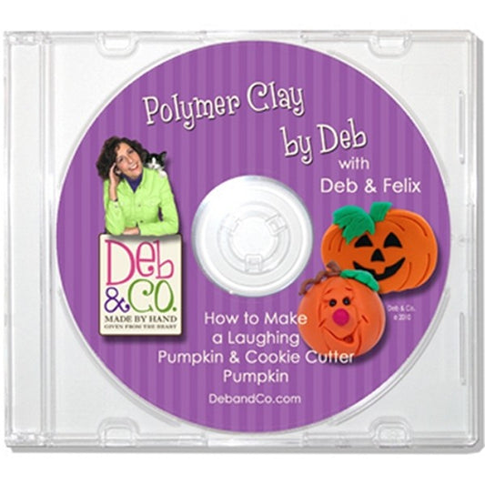 6-Halloween Pumpkins<br>Polymer Clay Tutorial