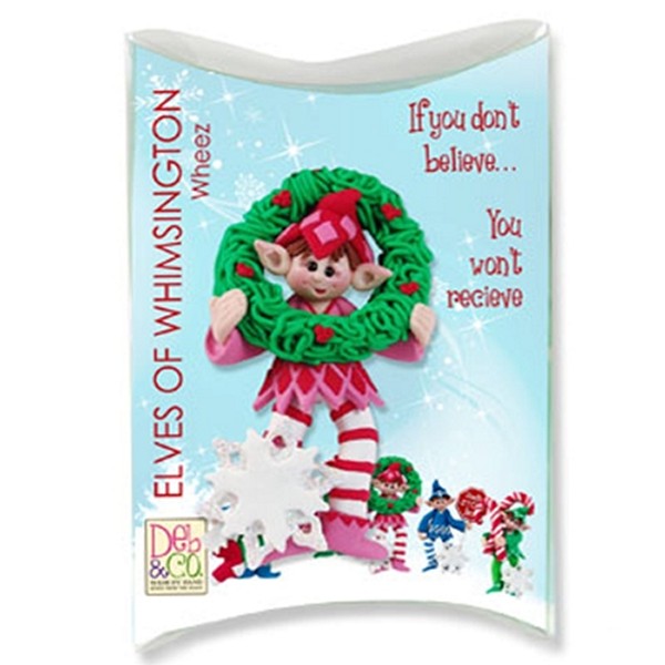 Z-NEW Whizzo Personalized Elf Ornament in Custom Gift Box