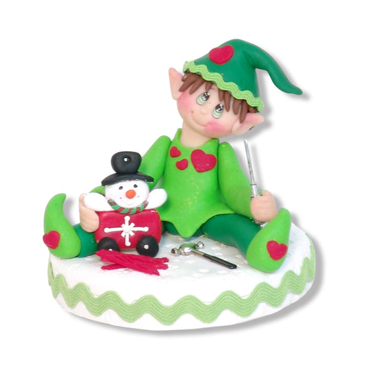 Tommy the Toy Maker Elf Figurine 2