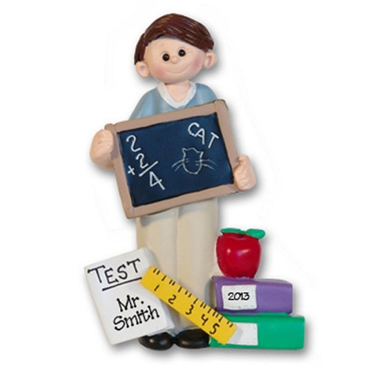 RESIN<br>Giggle Gang Teacher-Male<br>Personalized Teacher's Gift