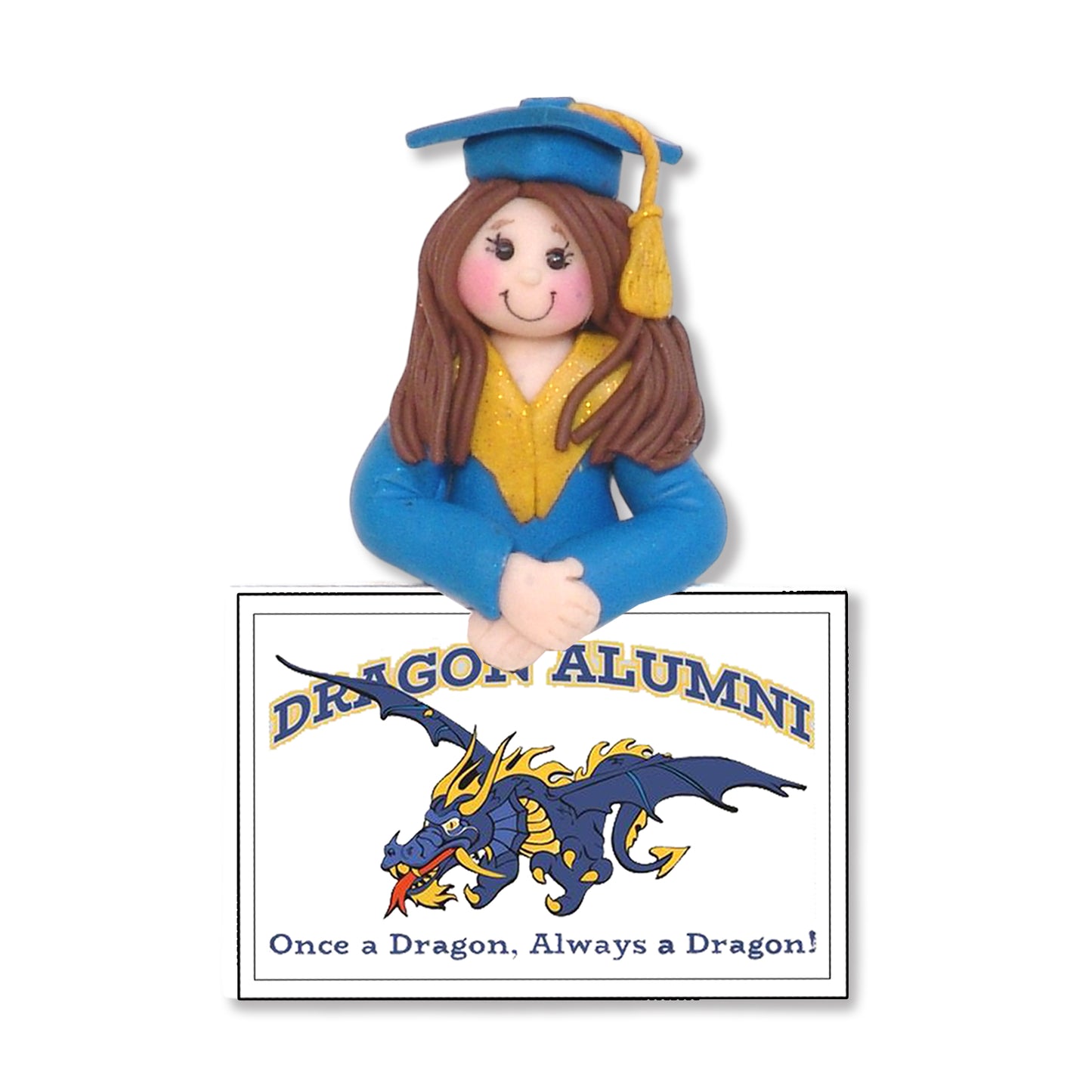 Jefferson High School Graduate Christmas Ornament - Female -1