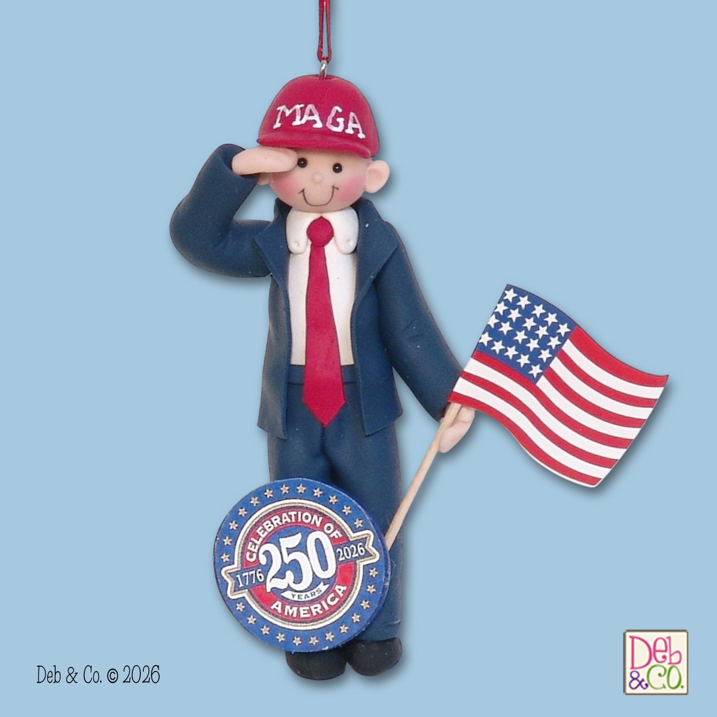 250th Birthday of USA Commemorative Ornament