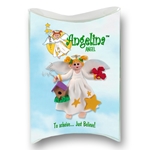 Angelina Angel with Blonde Hair Personalized Christmas Ornament in Custom Gift Box