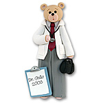Belly Bear Doctor<br>Personalized Ornament