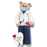 Covid-19  Dentist Pandemic Coronavirus Personalized Ornament