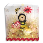 Belly Bear Bee Personalized Valentine Ornament in Gift Box