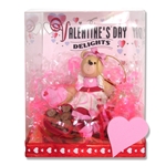 Belly Bear Sweetheart Girl Valentine Figurine in Gift Box