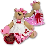 Belly Bear Sweetheart Girl Valentine Figurine - Limited Edition