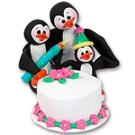 Petey Penguin's Birthday Bash Personalized Figurine