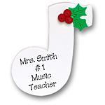 Music Note<br>Personalized Ornament