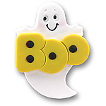 Boo Ghost Handmade Personalized Halloween Ornament