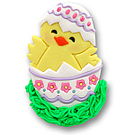 Baby Chick in Egg Personalized Easter Ornament