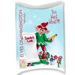 Z-NEW Winston Personalized Elf Ornament in Custom Gift Box