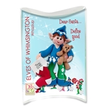 Z- NEW Whazzup Personalized Elf Ornament in Custom Gift Box