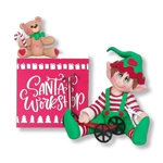 Tommy the Toy Maker Elf - 3 Piece Set