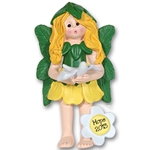 RESIN<br>Hope the Forest Fairy<br>Personalized Ornament