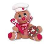 Gingerbread Figurine with Round Cookie