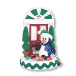 Petey Penguin with Front Door and Lights