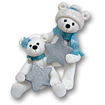 Polar Bear Couple<br>Personalized Figurine