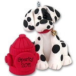 "Sparky" Dalmatian Personalized Dog Ornament - Limited Edition