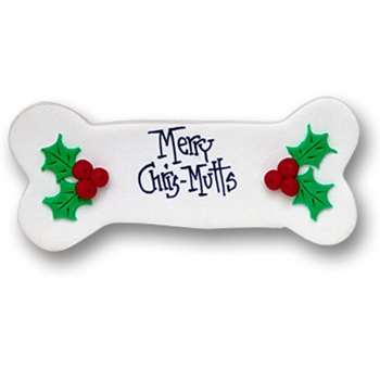 Lg. Dog Bone<br>Personalized Dog Ornament - Limited Edition