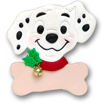Dalmatian w/out Firehat<br>Personalized Dog Ornament