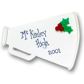 Megaphone<br>Personalized Ornament