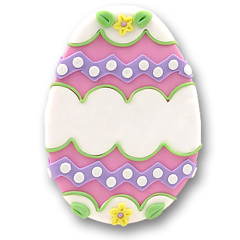 Pink Easter Egg<br>Personalized Easter Ornament