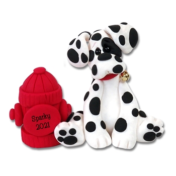 "Sparky" Dalmatian Personalized Dog Ornament - Limited Edition