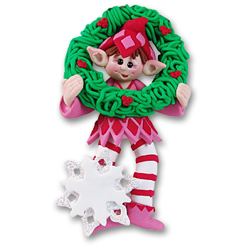 Whizzo<br>Personalized Elf Ornament