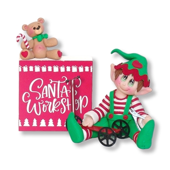 Tommy the Toy Maker Elf - 3 Piece Set