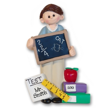 RESIN<br>Giggle Gang Teacher-Male<br>Personalized Teacher's Gift