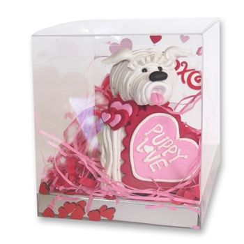 Valentine Puppy Love Dog Figurine in Gift Box -4