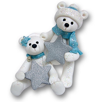 Polar Bear Couple<br>Personalized Ornament