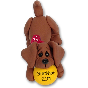 "Gunther" Daschund<br>Dog Ornament