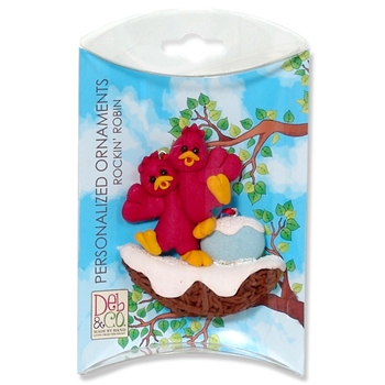 Rockin' Robin Couples Ornament in Custom Gift Box